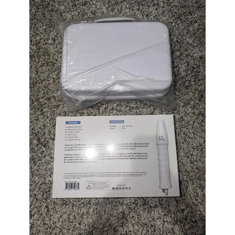 NuDerma Natural Dermal Cell Energy Amplification System (Argon, 4 Applicators)